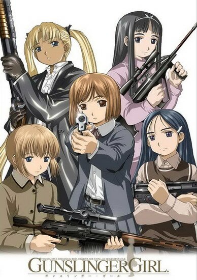 Школа убийц / Gunslinger Girl (2003/RUS)