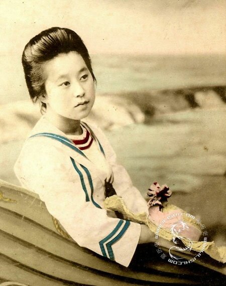 Фотографии японок периода Мэйдзи