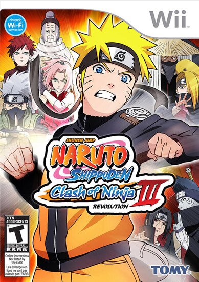 Naruto Shippuden Clash Ninja Revolution 3 (2009/ENG/Wii) PAL