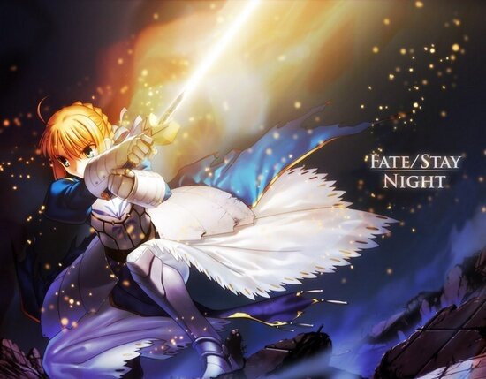 Обои на рабочий стол: Fate Stay Night (от 800х600 до 4000х3000)