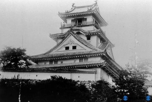 Японские замки (исторические фото)