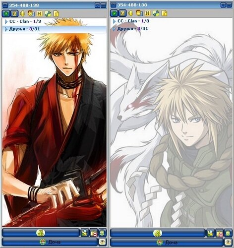 Qip Skins - Bleach and Naruto