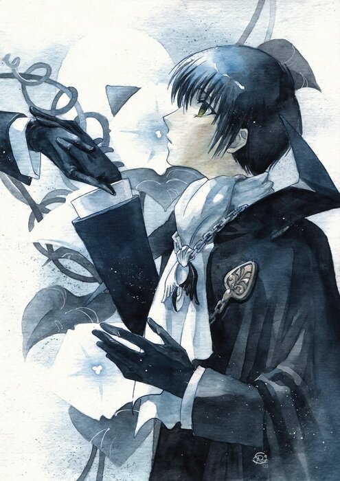 Акварель shirou-kamui