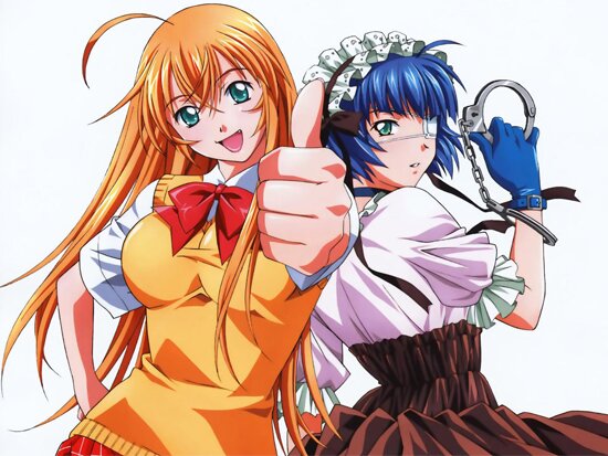 Обои на рабочий стол: Ikki Tousen (от 1024x768 до 1920x1200)