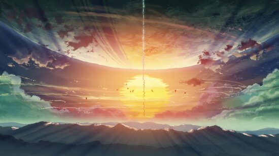 Обои на рабочий стол: Работы Makoto Shinkai (от 1280x720 до 2000x1250)