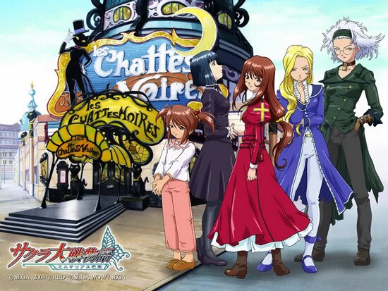 Сакура: Война миров OVA-3 / Sakura Taisen, Ecole de Paris / Sakura Wars OVA-3 (2003/JUP)