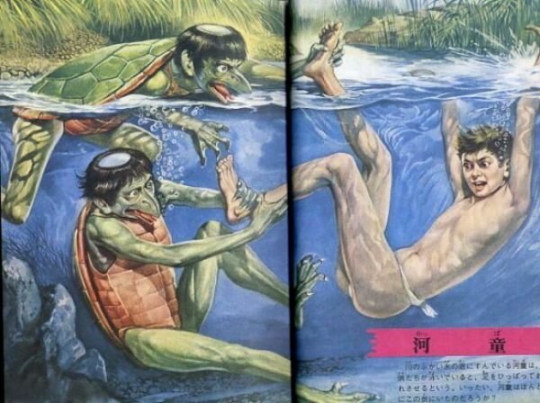 Иллюстрации в детской японской книжке