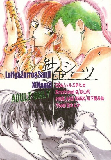 Хентай манга: Doujinshi One Piece: Harigane Shiitsu [LuffyNami] (JAP/18+)