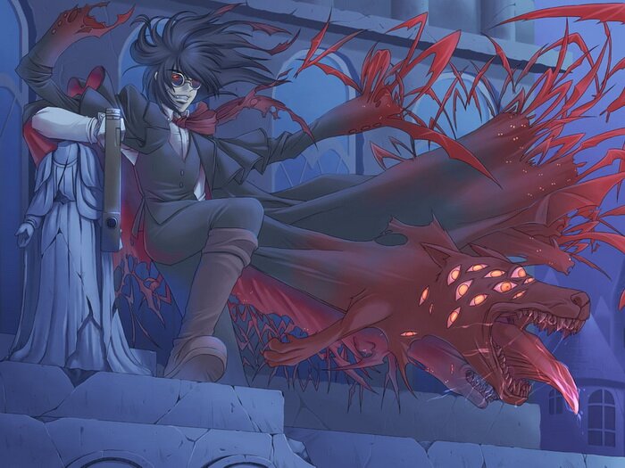 Обои на рабочий стол: Хеллсинг / Hellsing (от 1024x768 до 4000x3200)