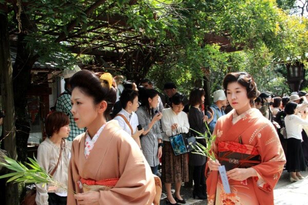 История японских женских причесок