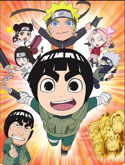 ЧИБИ Наруто: Весна Юности Рока Ли / Naruto SD: Rock Lee no Seishun Full-Power Ninden (2012/RUS) HDTVRip 720p