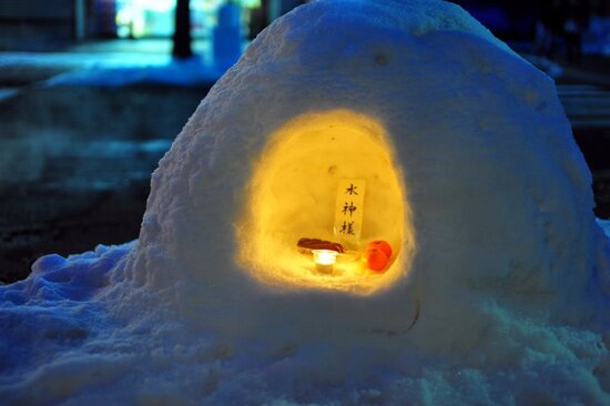Снежный фестиваль «Камакура»