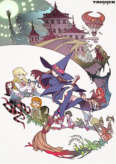 Академия ведьмочек / Little Witch Academia (2013/RUS/JAP) BDRip 720p