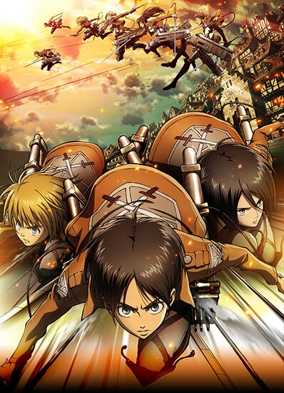 Вторжение гигантов / Attack on Titan / Shingeki no Kyojin (2013/RUS/JAP/16+) HDTV 720p