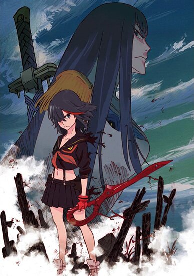 Убить или быть убитым / Крошить-кромсать / Kill la Kill (2013/RUS/JAP/16+) HDTV 720p