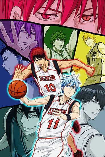 Баскетбол Куроко [ТВ-2] / Kuroko no Basuke (2013/RUS/JAP) HDTV 720p