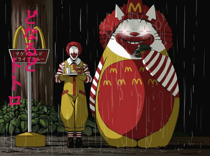 Рональд и McDonalds в аниме (16+) (36 шт.)