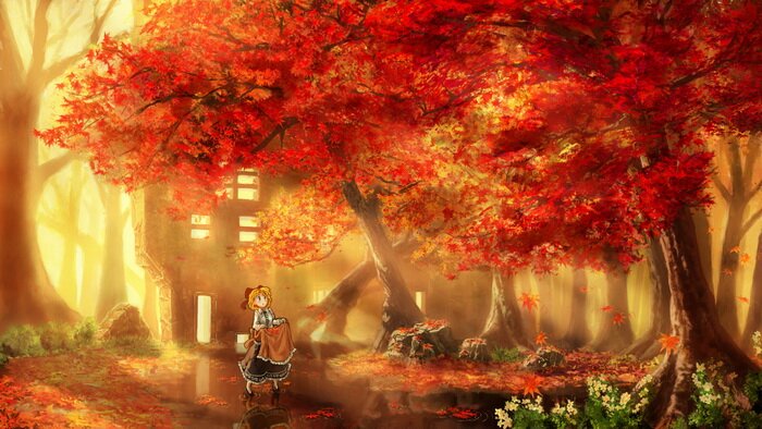 Аниме-картинки: Осень